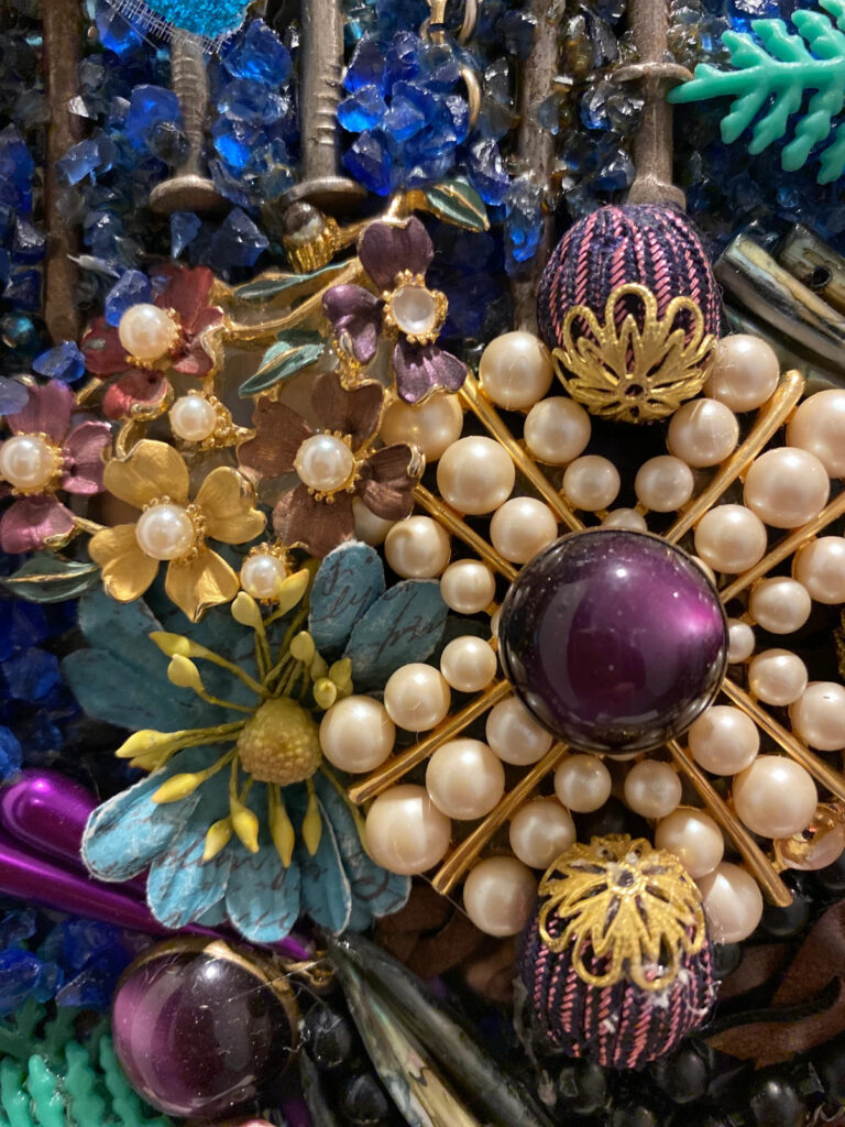 Artist: Heidi Calega, materials closeup