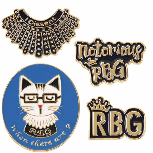 Ruth Bader Ginsberg pins